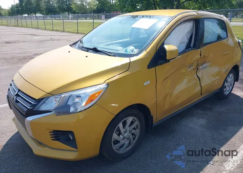 2024 Mitsubishi Mirage Es/Le из США, поврежденный, VIN ML32AUHJ8RH001019